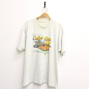 Vintage Early Tin Dusters Color Run Quincy Illinois T Shirt XL